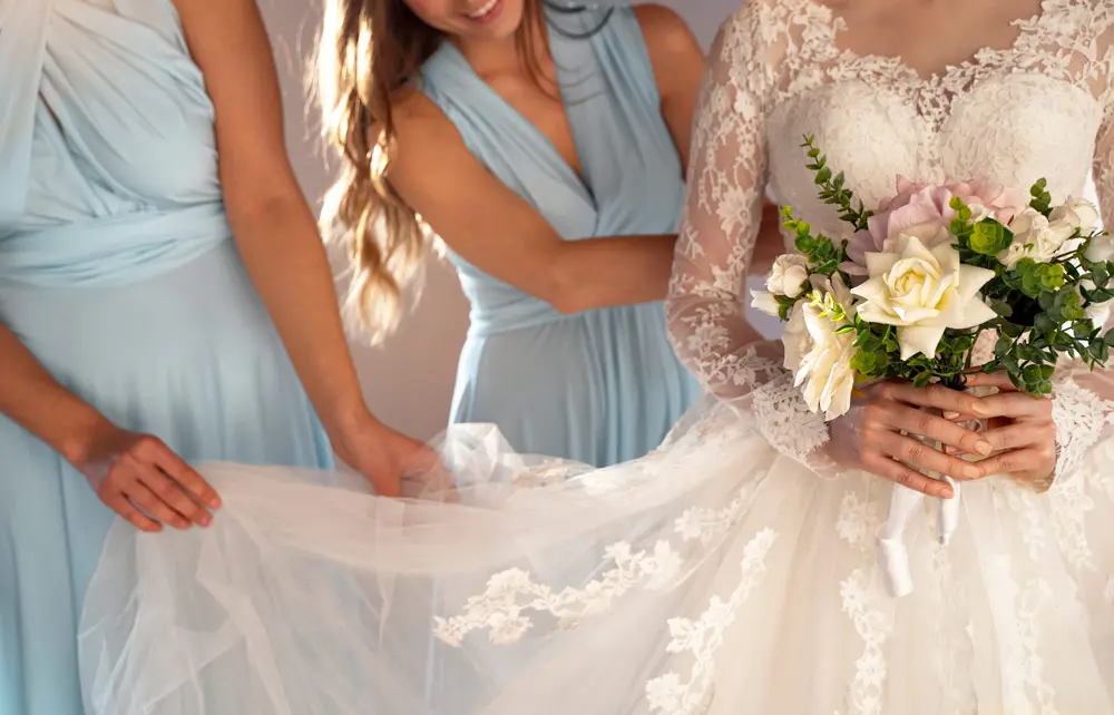 Wedding Dress Strap Adjustments